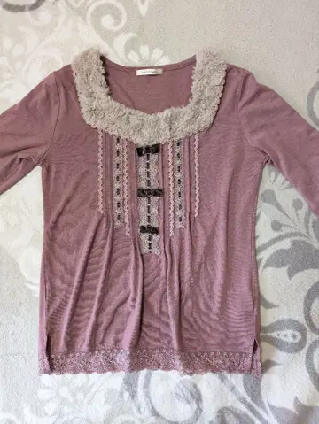 엑시즈팜 벨로아 리본 퍼 레이스