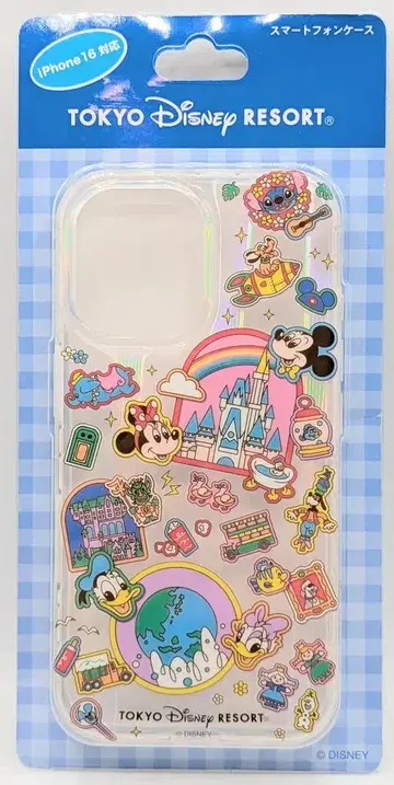 도쿄 디즈니 리조트 iPhone16 대응 스마트폰 케이스
