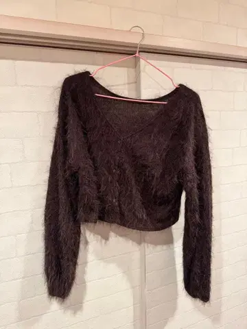 2way 페더 도킹 니트 가디건 카스타네