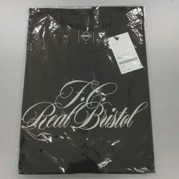 F.C.R.B. 2025AW SCRIPT TEE 브라운 L