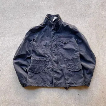 00s archive 나일론 밀리터리 자켓 기믹 쇼트 기장 아메카지