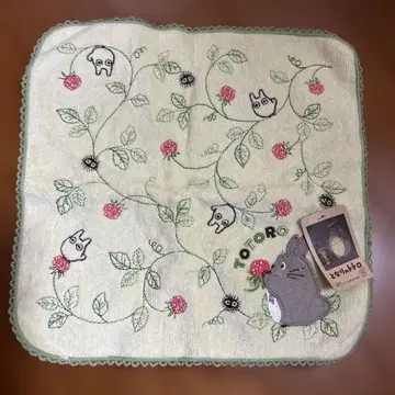 이웃집 토토로 타월 손수건 택 포함 미사용 새상품 지브리