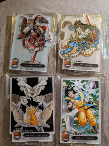 드래곤볼 아크릴 스탠드 세트 제일복권