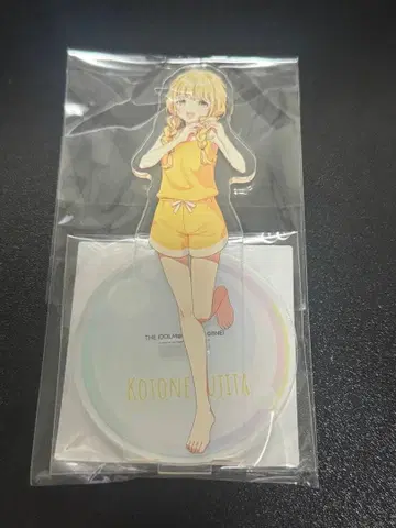 학원 아이돌 마스터 학마스 극락탕 아크릴 스탠드 후지타 코토네 미개봉