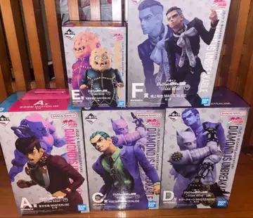 죠죠의 기묘한 모험 A상 C상 D상 E상 죠죠 제일복권 피규어