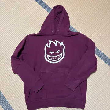 SPITFIRE 버건디 후드티 00s