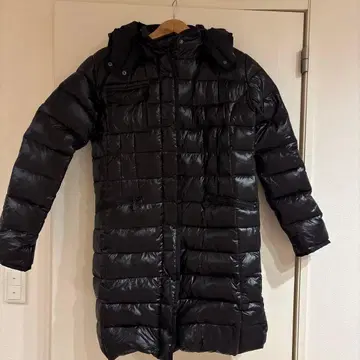 MONCLER 블랙 롱 다운 자켓