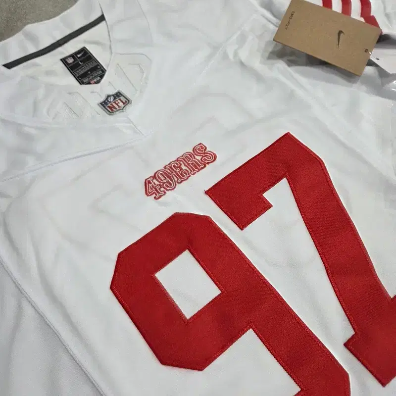 나이키/NFL 샌프란시스코 49ers 풋볼 럭비져지 여성용 /M