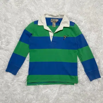 초레어 랄프 로렌 럭비 라거 셔츠 그린 파랑 넘버 등번호 당시 물품