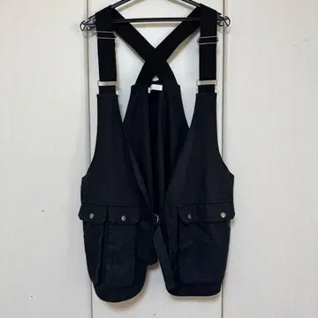 블랙 낚시용 조끼