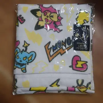 레어 ITS'DEMO 이츠데모 페이스 타월 전기 포켓몬