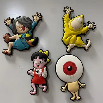 게게게의 키타로 메다마 오야지 쥐 남자 고양이 여자 마그넷 묶음 판매