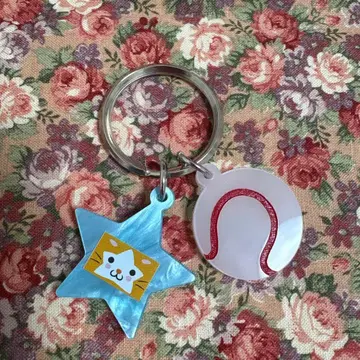 KAE ACRYLIC 베이스볼 스타 키링