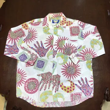 크리에이션 큐브 프라이빗 아프리칸 셔츠 M 사이즈 올 패턴 셔츠