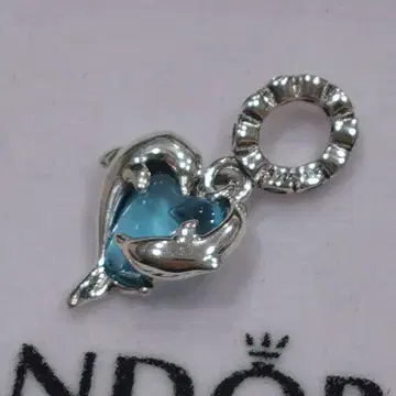 판도라 돌고래 하트 실버 참