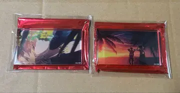 Fate FGO 아크릴 블록 길가메시 암굴왕 로빈 2개 세트