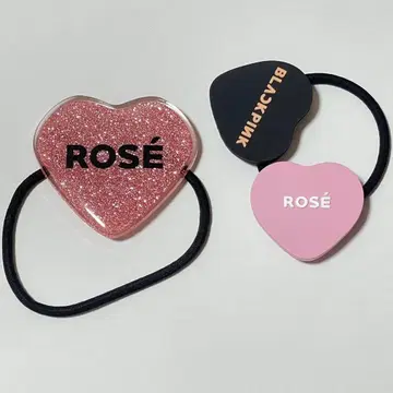 BLACKPINK ROSE 머리끈 세트