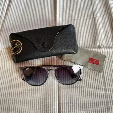 Ray-Ban 레이밴 RB3539 ERIKA METAL 폴리시드 그레이