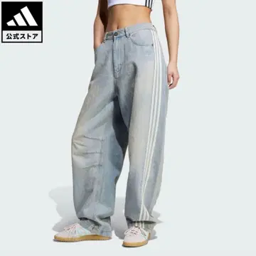 28 adidas ADILENIUM 3 바나나 핏 데님 팬츠