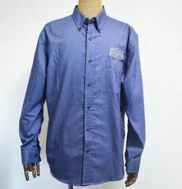 St. John's Bay 옥스퍼드 데님 버튼 다운 셔츠 빈티지