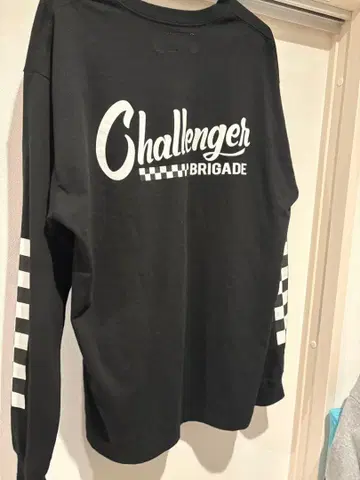 Challenger Brigade 블랙 긴팔 티셔츠 L