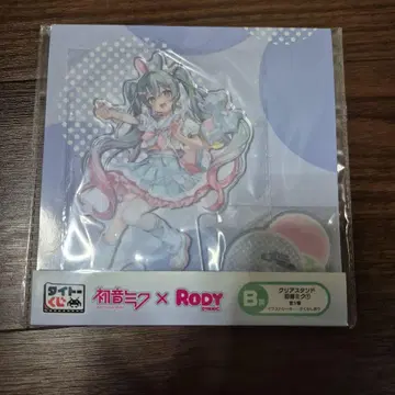 다이토 복권 하츠네 미쿠 x Rody B상 클리어 스탠드