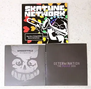 undertale 언더테일 cd 사운드트랙 커버 앨범 3종 세트