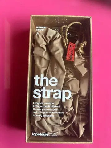 [새상품] Topologie 번지 스트랩 베이지 47cm~134cm