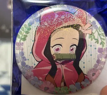 귀멸의 칼날 장마 캔뱃지 레어 카마도 네즈코