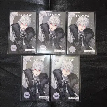 니지산지 8주년 랜덤 메탈 카드 A그룹 쿠츠하 세트