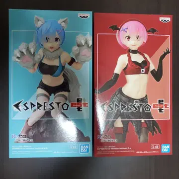 ESPRESTO 리제로 피규어 2체 세트