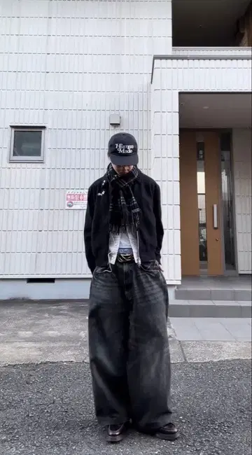 H&M 슈퍼 배기 골든 사이즈 2세대 29/30