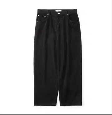 everyone wide straight corduroy trousers