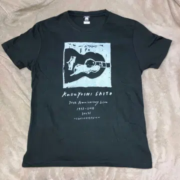 사이토 카즈요시 30주년 T셔츠 M