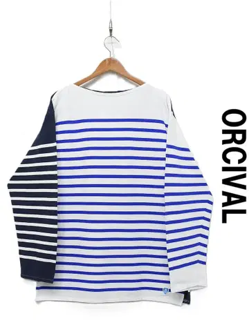 A445/프랑스제 ORCIVAL 러셀 프렌치 세일러 T셔츠 7