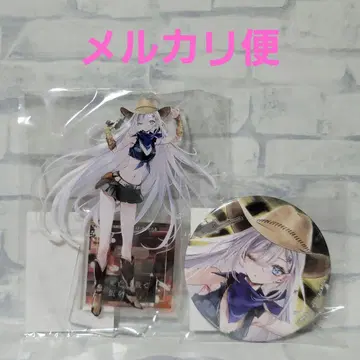 제비뽑기당 사망유희로 밥을 먹는 카우걸 아크릴 스탠드 캔뱃지