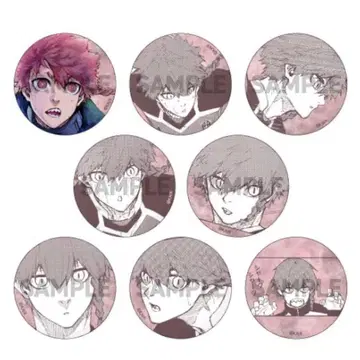 블루 록 전시회 캔뱃지 쿠로 나란세