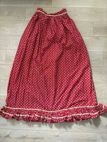 70s 플레어 스커트