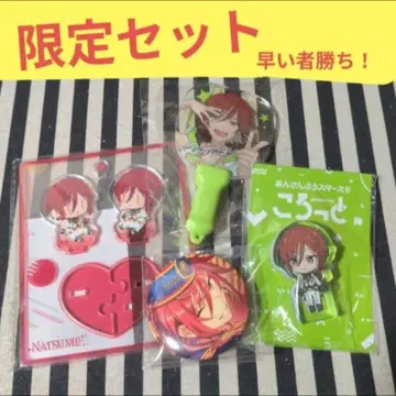 앙스타 나츠메 중국 봉제 인형 아크릴 스탠드 코롯토 오피스 누이 캔뱃지