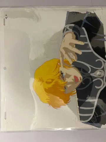 은하영웅전설 라인하르트 폰 로엔그람 애니메이션 셀화