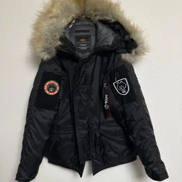 [컨디션 최상] 알파인더스트리 x 냐 플라이트 자켓