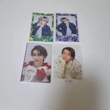 류구조 토미타 유키 트레이딩 카드 미니 사진 클리어 카드