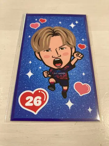 FC 도쿄 나가쿠라 미키 스티커 2장 세트 모바가챠