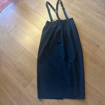 UNITED ARROWS 서스펜더 타이츠 스커트 블랙