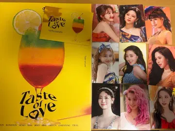 TWICE taste of love 모노그래프
