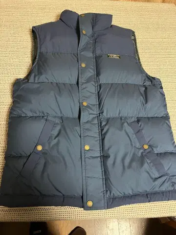 LLbean 네이비 다운 베스트 사이즈 M