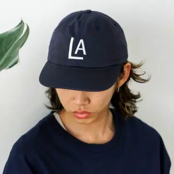 새상품급 cooperstown 쿠퍼스타운 캡 LA 로고 블랙 USA