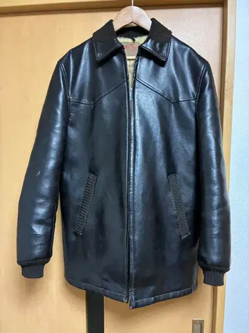 Sir Jac 파라오 자켓 카 코트 가죽 60s 레어