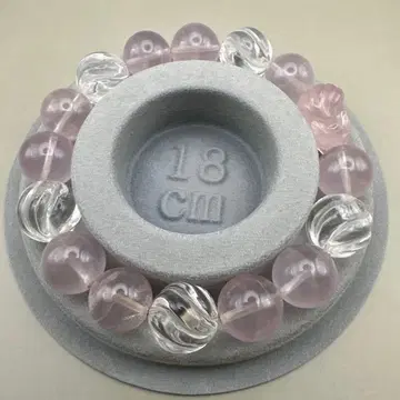 로즈쿼츠 크리스탈 팔찌