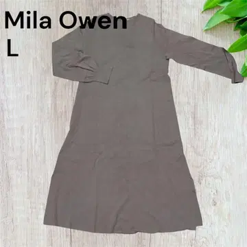 [ 새상품급 ] Mila Owen 그레이지 긴팔 원피스 백리본